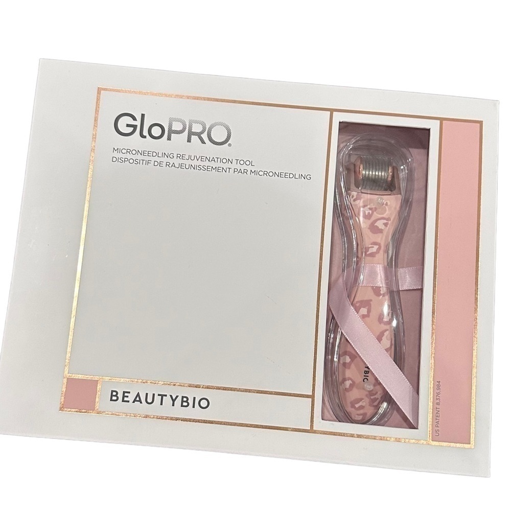 BeautyBio GloPRO Facial microneedling rejuvenation Tool